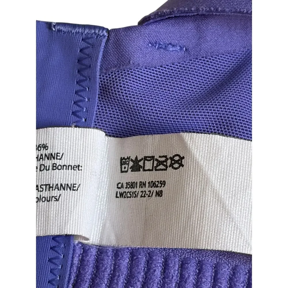 Lululemon AirSupport Bra *High Support, C–DDD Cups Charged Indigo / Lavender Fog